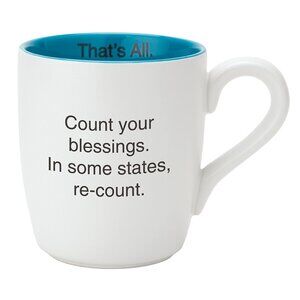 That's All Mug - Count Your Blessings/NWT
